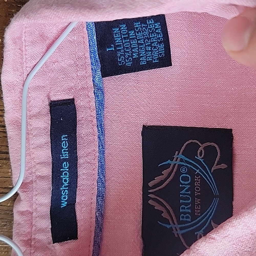 Linen Pink Shirt